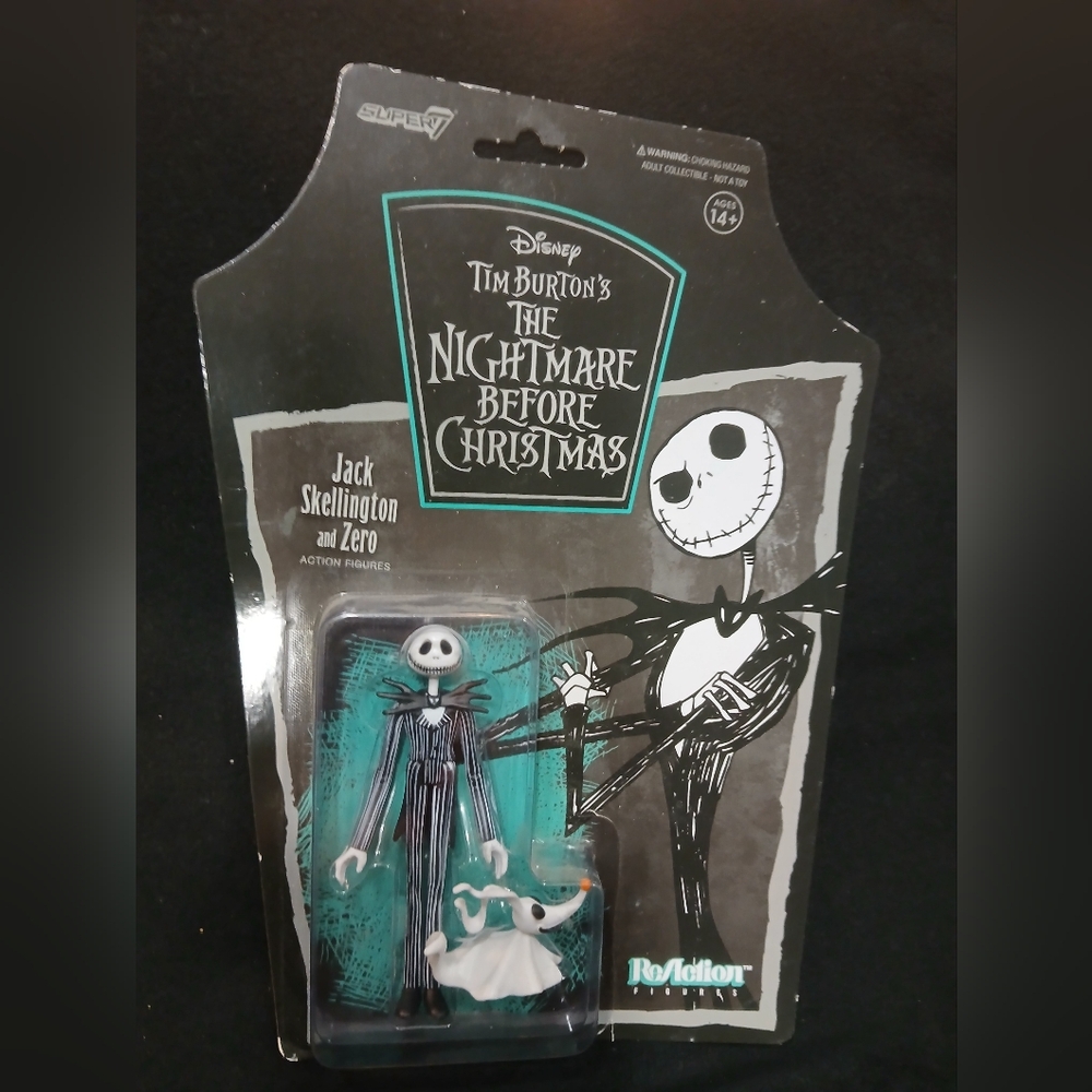 Disney The Nightmare Before Christmas Jack and Zero Figure